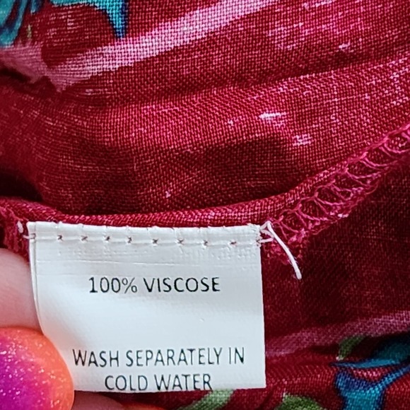 Anarkali‎ Kurta - Pink Printed Indian Dress Ethnic Wear - Kurta Women size XS - Picture 9 of 14